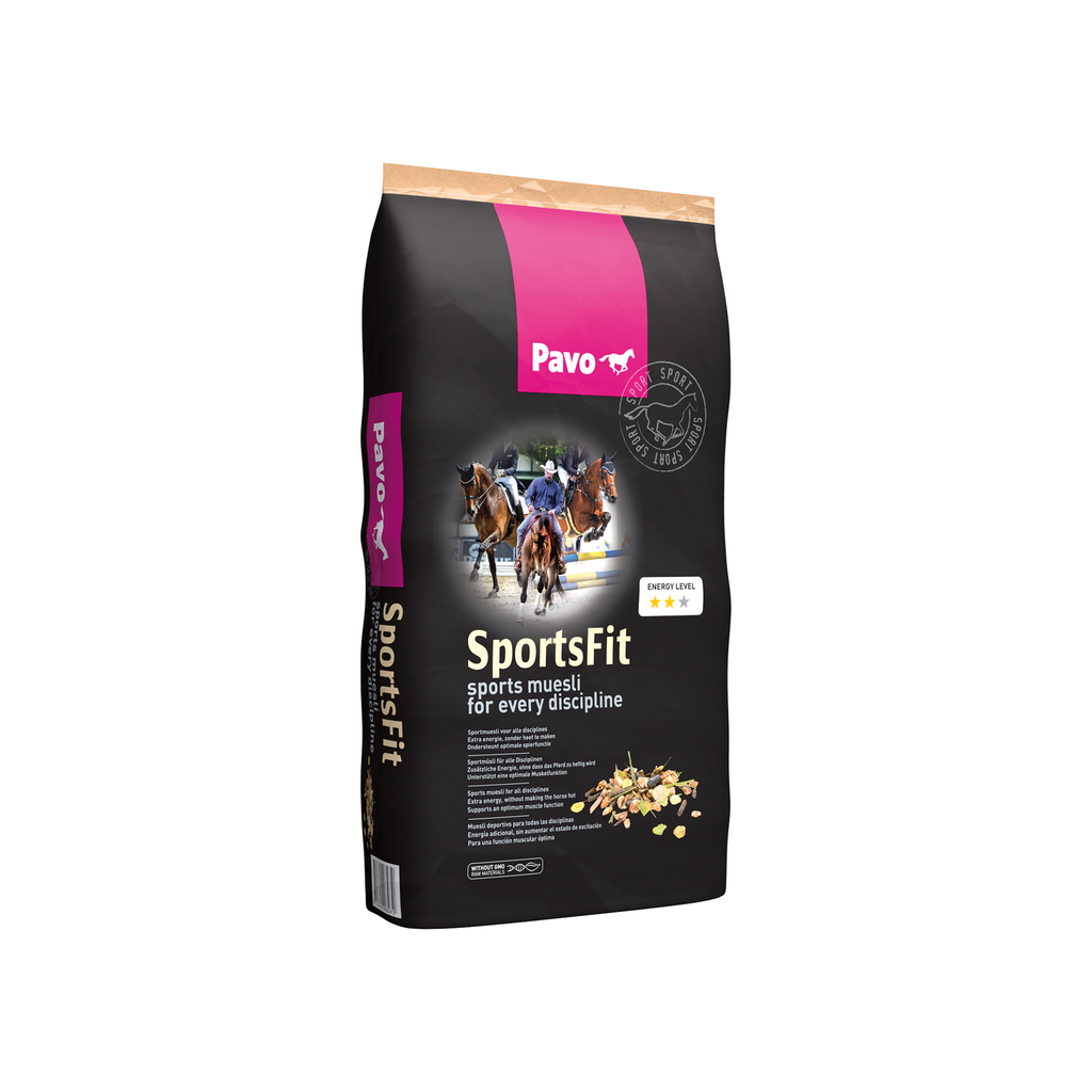 Pavo SportsFit 15Kg - Feed for Sport Horses