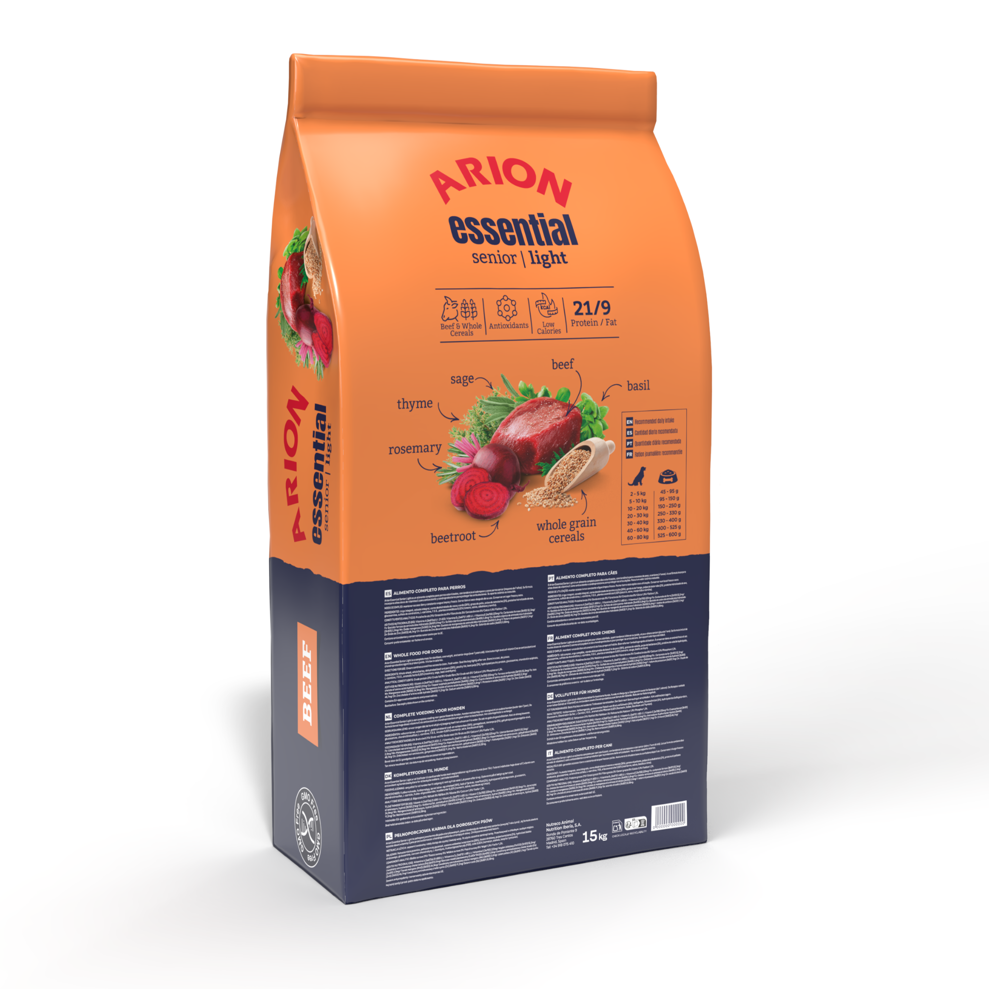 Arion Essential Senior Light 15Kg