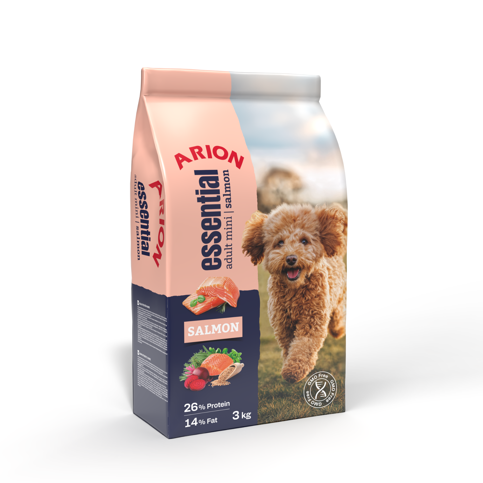 Arion Essential Adut Mini Salmon 3Kg