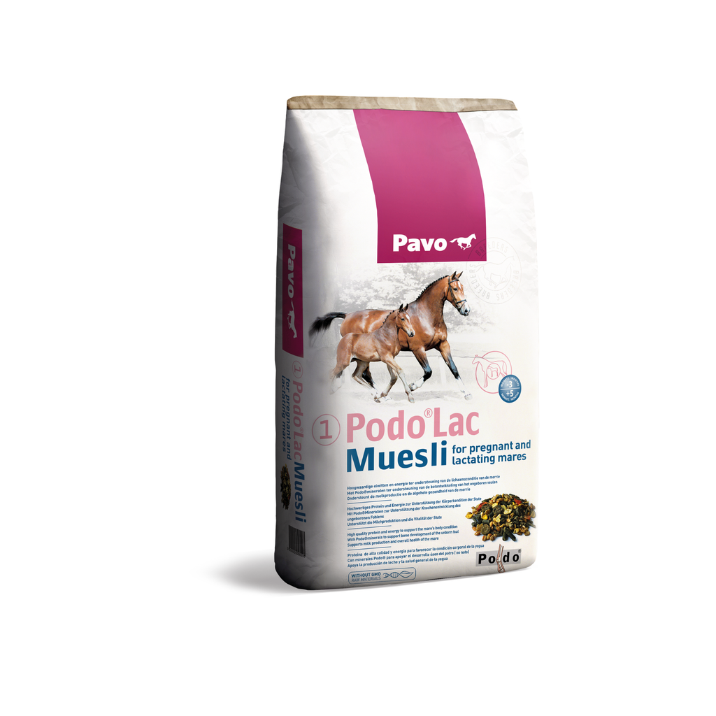 Muesli Pavo PodoLac - Aliment pour juments allaitantes