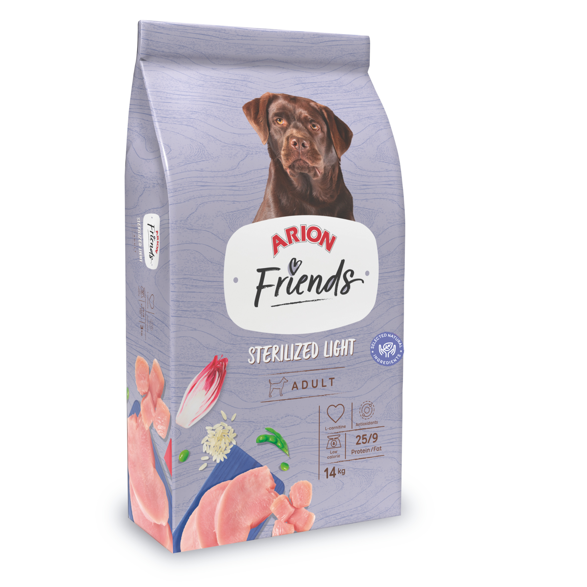 Arion Friends Sterilized Light 14Kg