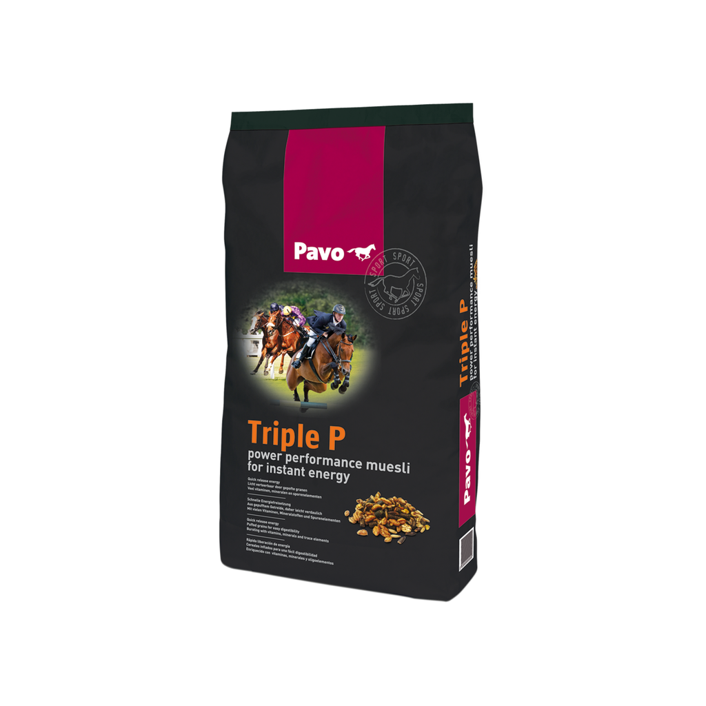 Pavo Triple P - Aliment énergétique pour chevaux de sport